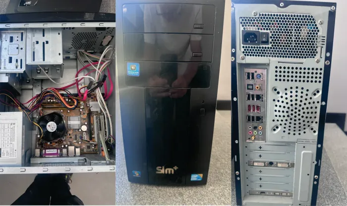 Cpu 1 i3 e duas dual core todas com 4 ram e monitor Samsung 22?