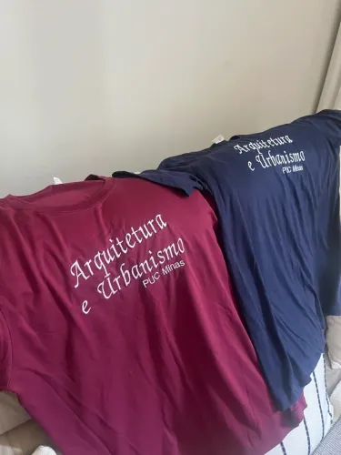 Camisetas Masculinas - Arquitetura e Urbanismo - PUC MINAS