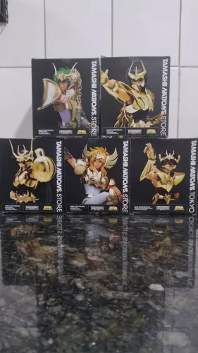 Lote 5 Saint Cloth Myth Ex - Golden Limited Edition