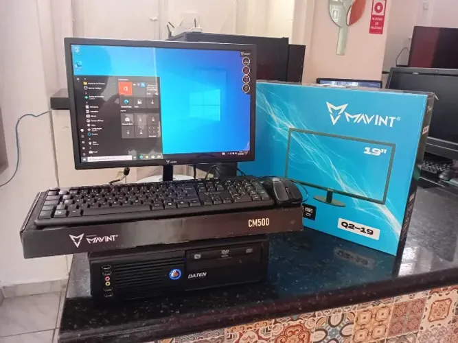 Computador completo NOVO processador i5 , 8 giga de memoria , HD de 500 , Monitor de 19