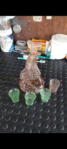 Garrafinha porta liquor antiga