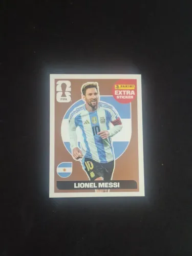Figurinhas Extras Bronze da Copa 2026 - Messi,