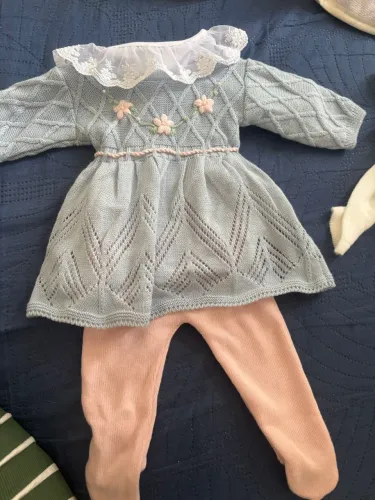 Saída maternidade em tricot