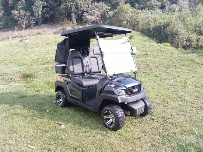 Carrinho de golf 2 lugares Bateria Lítio
