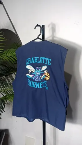 Colete vintage Charlotte Hornets 90's 