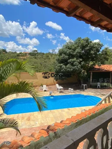 Linda Chácara Centro, Caetanópolis/MG, Lazer Completo com 12.000 metros !!