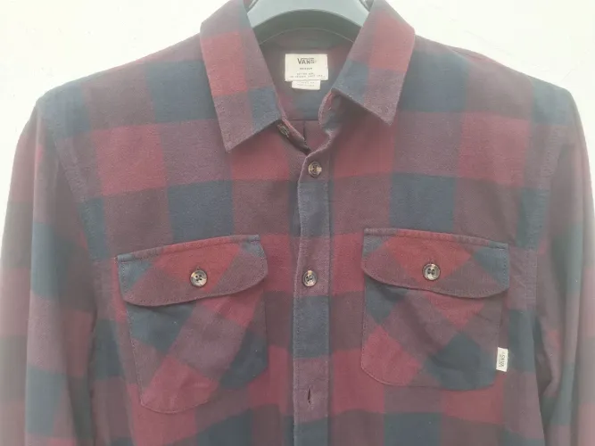 Camisa flanela xadrez vans