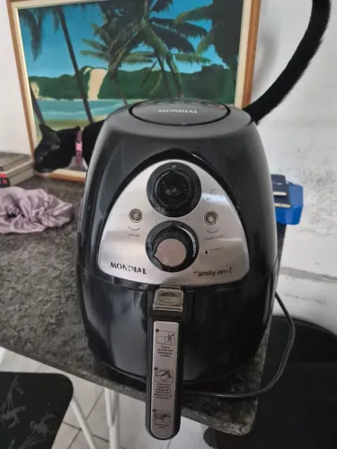 Air Fryer Mondial Family Inox-I - Usada
