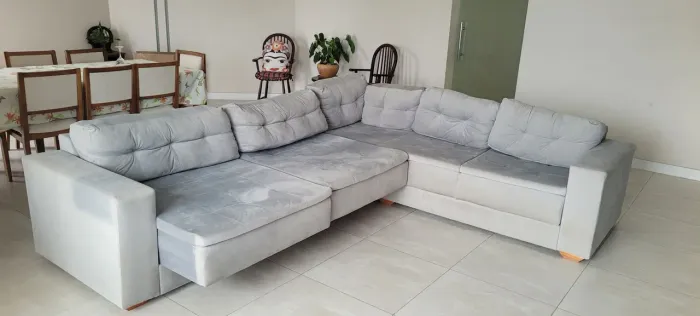 SOFÁ EM L NOVINHO