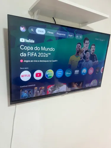 Smart tv TCL 32 ful hd nova 2meses de uso nota fiscal e garantia