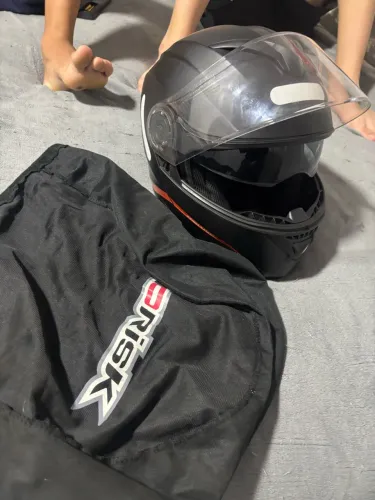 capacete norisk robocop