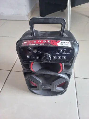 Caixa de som amvox 220w