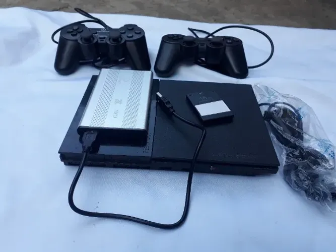 Play Station 2 Slim Hd 500gb com mais de 3mil jogos