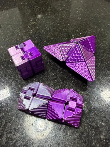 Cubo mágico e cubo origami na loja Supereletronicosjf 