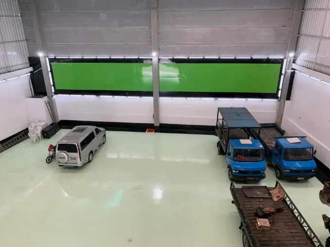 Galpão com 1050m para locação em Santos, localizado no bairro do Valongo