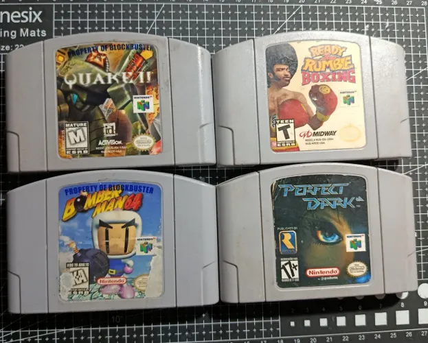 Cartucho (fita) Nintendo 64 preço unidade inbox 