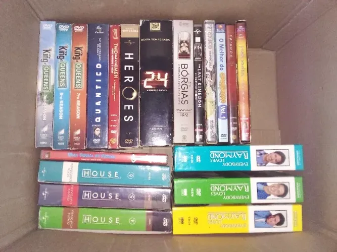 Boxes De Dvds De Séries - R$ 20 cada
