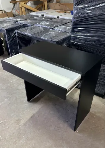 ESCRIVANINHA DE MDF PRETO FOSCO