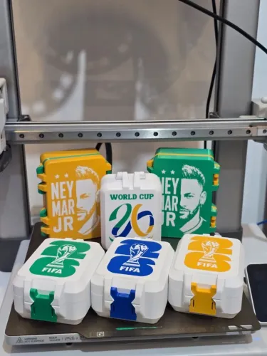 Caixinhas de Figurinhas da Copa do Mundo