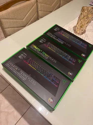 Teclado Gamer Razer - Completo novo - 3 unidades - APENAS 3 unidades - todos lacrados