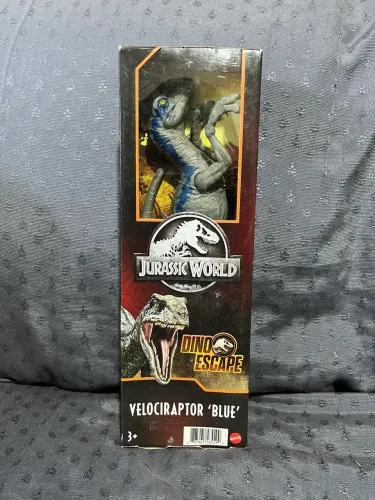 Dinossauro Velociraptor Blue - Jurassic World - Matel