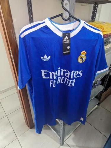 Liquidação Camisa Real Madrid Azul 1Linha