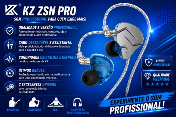 Fone KZ Zsn Pro