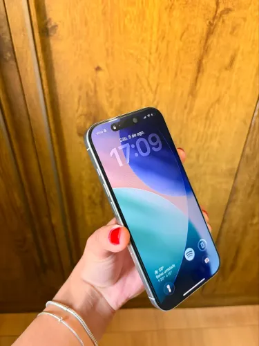 iPhone 16 Pro 128GB Branco/Gelo | 89% Bateria | Impecável | Caixa