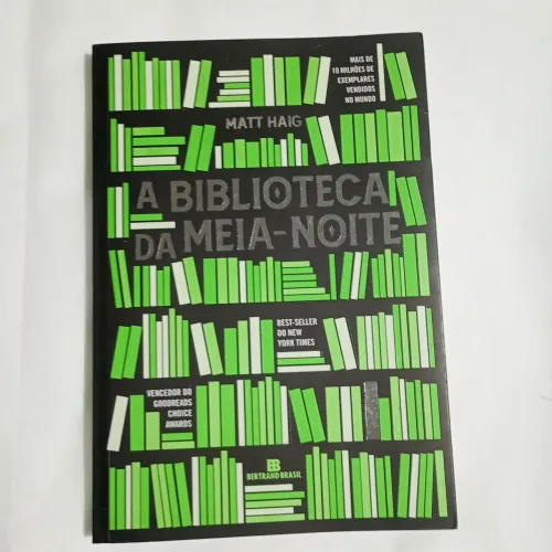 Livro a Biblioteca da Meia Noite - Matt Haig