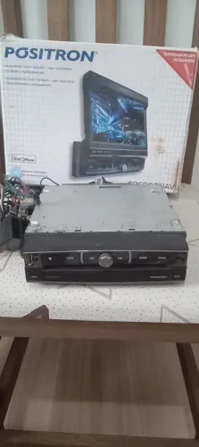 Dvd player positron retratil
