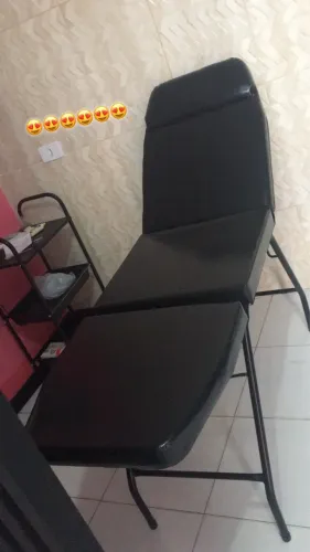 Maca 3 Posições Reclinável Estética Massagem Tattoo Depilação Clínicas 