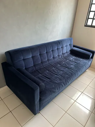 Sofá cama semi novo
