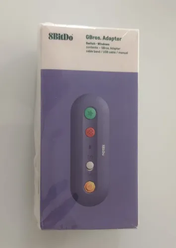 ADAPTADOR SEM FIO 8BITDO PARA NINTENDO SWITCH PARA USAR CONTROLES DO GAMECUBE E OUTROS