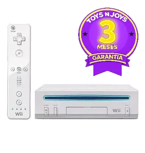 NINTENDO WII DESBLO RETROCOMPATIVEL BRANCO + 32GB + GARANTIA