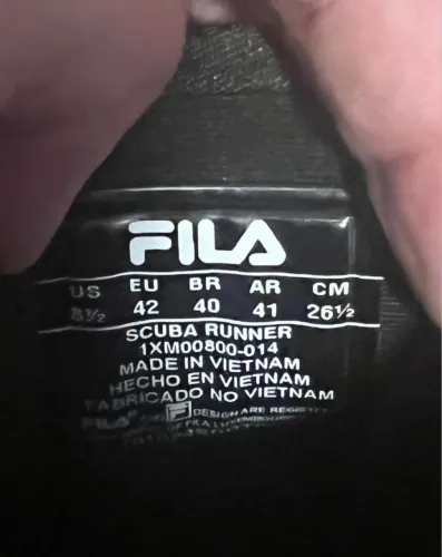 Tenis Fila Scuba Runner