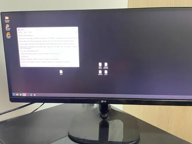 MONITOR LG ULTRAWIDE 29 E 25 POLEGADAS