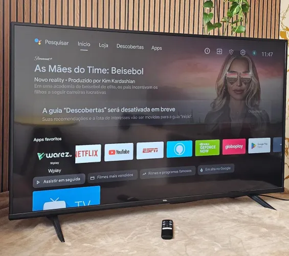 Smart tv 50P, Android, com Xbox e alexa. super conservada e sem defeitos. Entrego