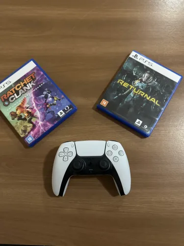Controle dualsense+ dois jogos