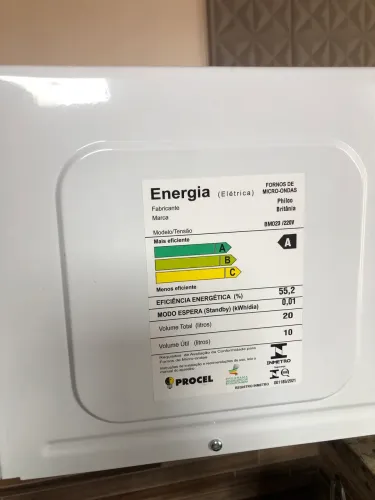 Microondas Britânia 220v 