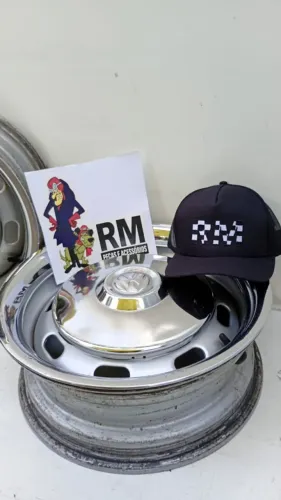 Roda Fusca Mexicano Aro 15 Tala 6 Furação 4x130 C/brinde
