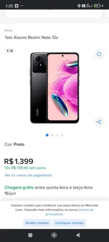 Redmi 12s 256gb 8 ram 100%original 