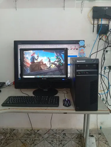 Vende se Pc completo core i3 4 geração 8gb memória HD 500gb placa de vídeo 1gb monitor 20