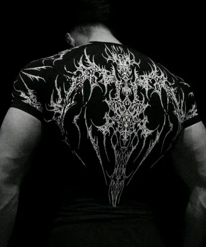 Camiseta Academia Dry Fit Cybersigilism - Gótica Tribal Darkwear