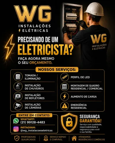 Eletricista na zona sul e zona norte