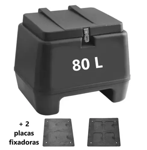 Bauleto bau Caixa ifood uber 2 placa fixadoras Novo Promoção