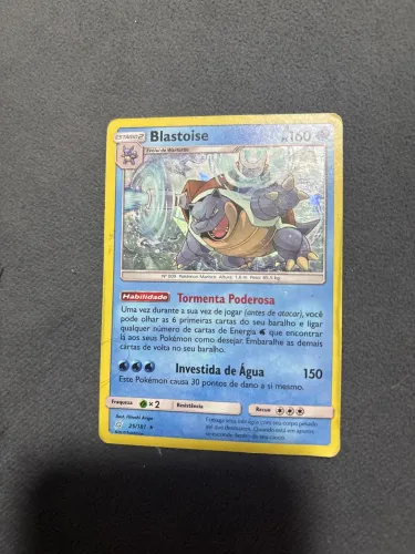 Carta Pokémon Blastoise