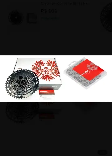 Cassete e Corrente Sram Eagle 12v Sx