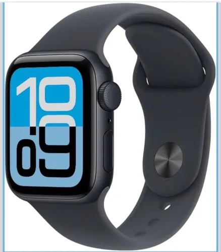 Apple Watch SE 3 / Caixa em Alumínio meia-noite de 44 mm