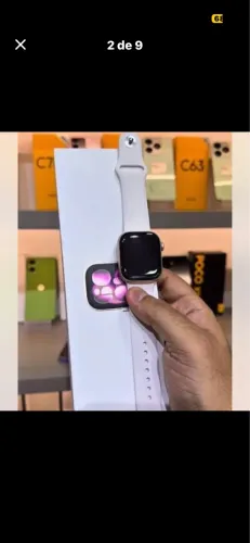 Apple Watch Series 11 na garantia perfeito rose dourado