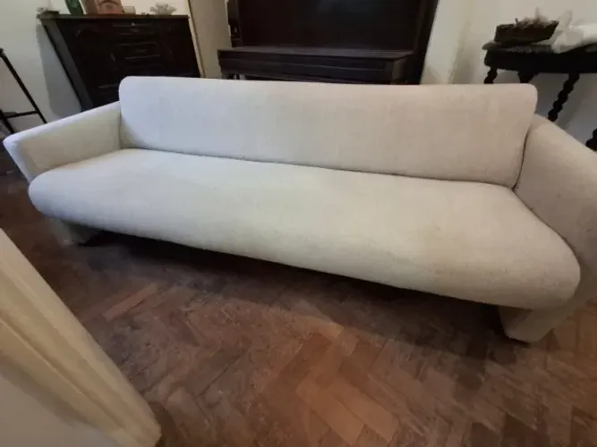 Sofá Vintage Retrô Minimalista (3/4 Lugares)